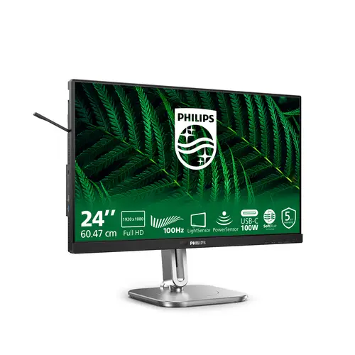 5000 series 24B2G5301/00 pantalla para PC 60,5 cm (23.8") 1920 x 1080 Pixeles Full HD LCD Negro - Imagen 2