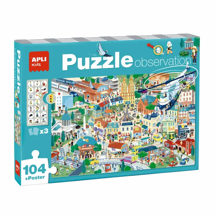 18820 puzzle Puzzle rompecabezas 104 pieza(s) Ciudad