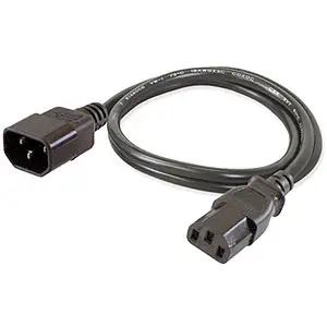 CAB-C13-C14-2M= cable de transmisión Negro C13 acoplador C14 aco..