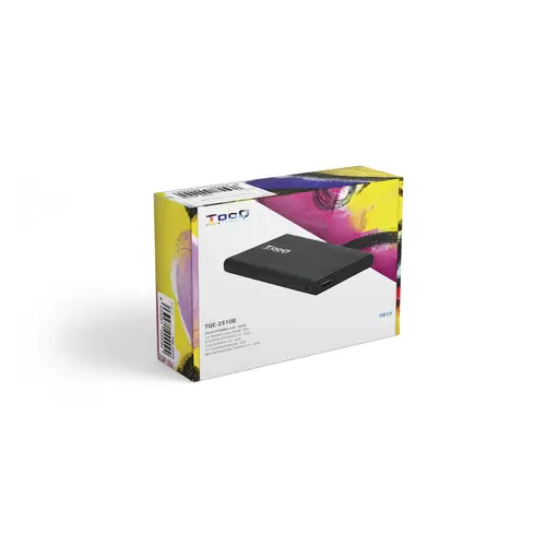 CAJA HDD 2.5" SATA A USB 2.0 NEGRA - Imagen 6
