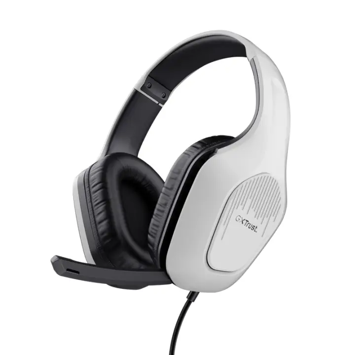 GXT 415PS ZIROX Auriculares Alámbrico Diadema Juego Negro, Blanco