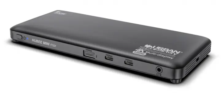 TCD49UF hub de interfaz USB Tipo C 10000 Mbit/s Negro