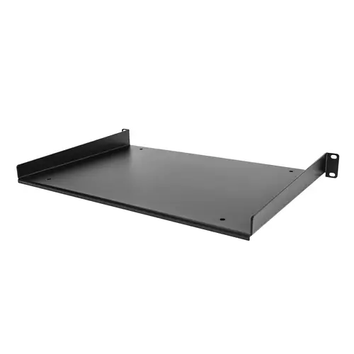 Estante 1U para Rack de Servidores - Bandeja Universal Voladiza para Montaje en Armario Rack para Equipos de Red de 19" - Capacidad de 25kg - de 12" de Profundidad - Imagen 2