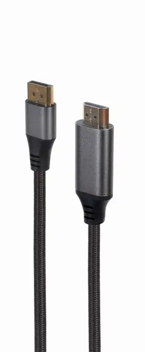 CC-DP-HDMI-4K-6 adaptador de cable de vídeo 1,8 m DisplayPort HDMI tipo A (Estándar) Negro