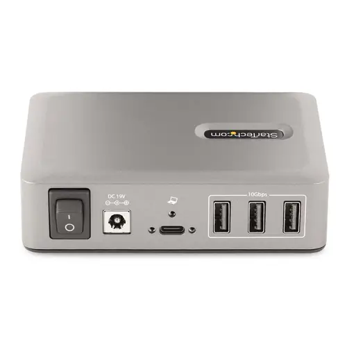 Hub Concentrador USB-C de 10 Puertos - 8x USB-A/2x USB-C - con Fuente de 65W - USB 3.1 10Gbps - Ladrón USB Tipo C con Certificación USB-IF - Multiplicador USB C - Imagen 4