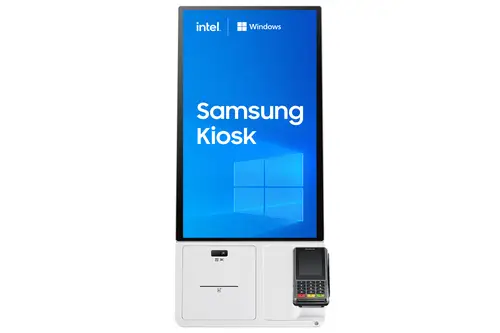 KM24C-3 Diseño de quiosco 61 cm (24") LED 250 cd / m² Full HD Blanco Pantalla táctil Procesador incorporado Windows 10 IoT Enterprise 16/7 - Imagen 3