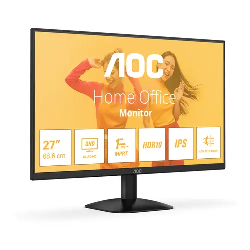 B3 Q27B35E pantalla para PC 68,6 cm (27") 2560 x 1440 Pixeles Quad HD LED Negro - Imagen 2