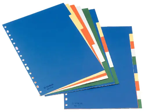 11709 divisor Polipropileno (PP) Azul, Verde, Naranja, Blanco, Amarillo - Imagen 1