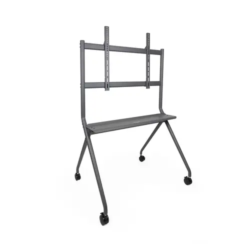iSTAND Soporte de Suelo con Ruedas para Pantallas 50"- 86", Gris - Imagen 1