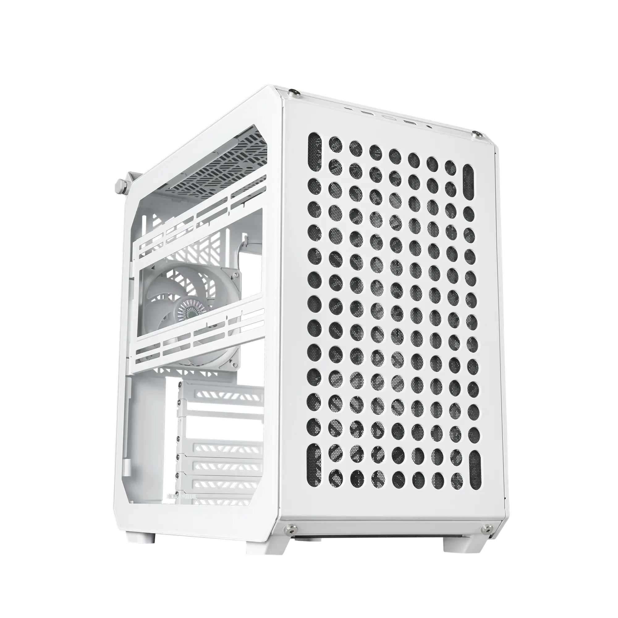 QUBE 500 Flatpack White Edition Midi Tower Blanco