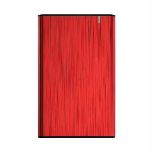 Caja Externa 2,5" ASE-2525RED 9.5mm SATA a USB 3.0/USB3.1 Gen1, Rojo - Imagen 1