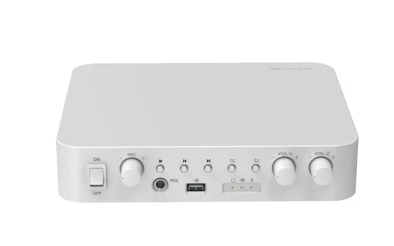 DS-QAE0A60G1-VB amplificador de audio 2.0 canales Blanco