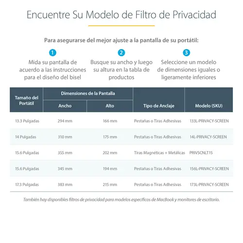 Filtro de Privacidad de 17,3 Pulgadas 16:9 para Portátil - Pantalla de Privacidad Protector Anti Brillo para Portátil - Anti Luz Azul con Reducción del 51% - +/- 30° - Imagen 13