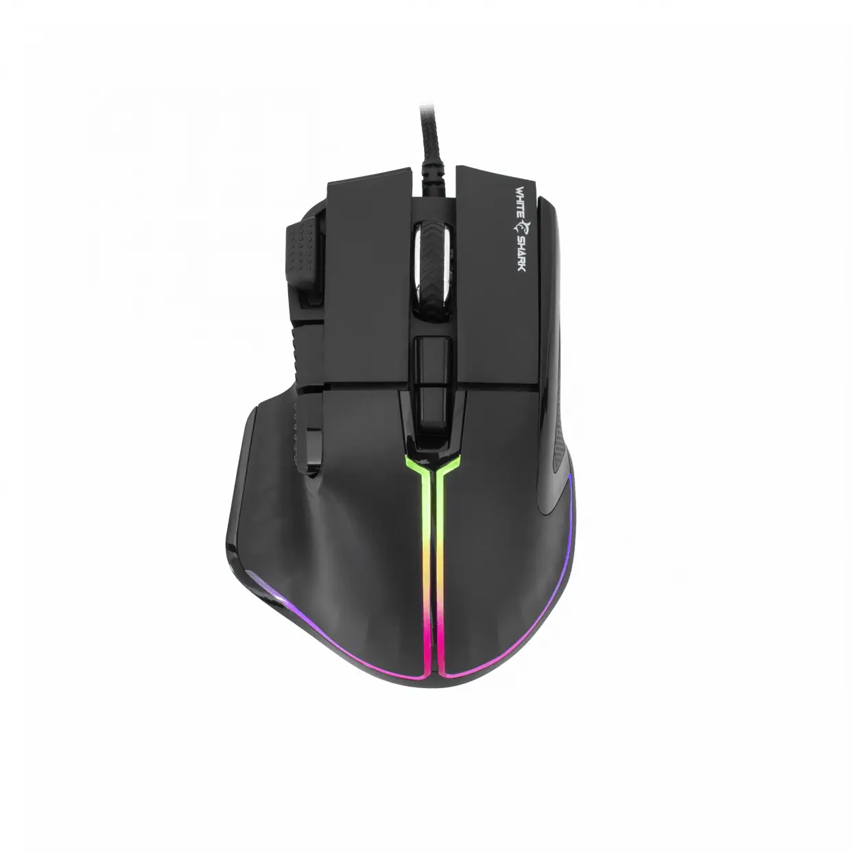 MARROK Black ratón Oficina Mano derecha USB tipo A Óptico 12000 DPI