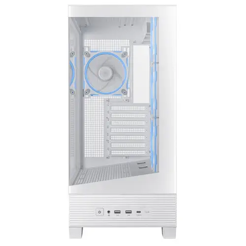 A31 Plus TG ARGB WHITE Midi Tower Blanco - Imagen 4