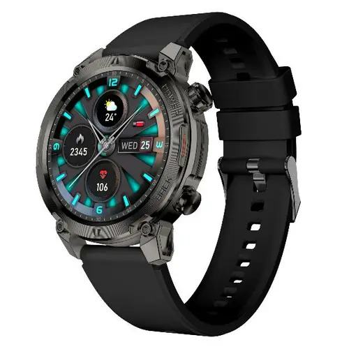 NXSWTRAILROUND Relojes inteligentes y deportivos 3,53 cm (1.39") Digital 360 x 360 Pixeles Pantalla táctil Negro - Imagen 1