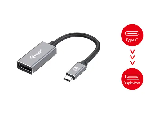 133493 Adaptador de USB-C a DisplayPort 1.4, 8K/30Hz - Imagen 4