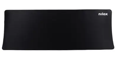 Alfombrilla extra-grande negra de