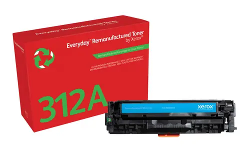 Everyday Tóner Everyday Cian remanufacturado de Xerox es compatible con HP 312A (CF381A), Capacidad estándar - Imagen 1