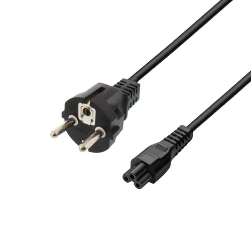 EC1907 cable de transmisión Negro 1,8 m Enchufe tipo F C5 acoplador - Imagen 2