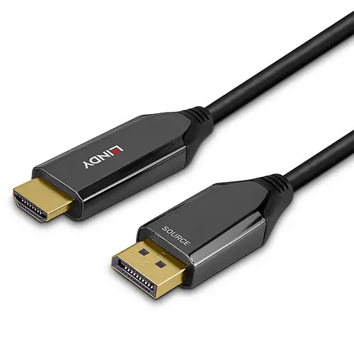 40931 adaptador de cable de vídeo 2 m HDMI tipo A (Estándar) DisplayPort Negro - Imagen 5