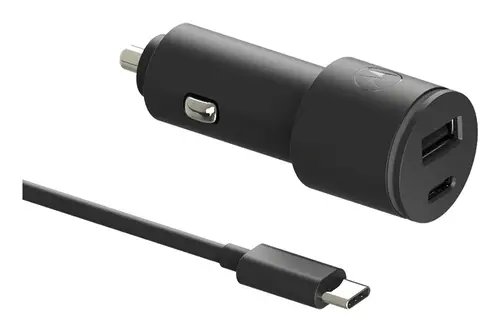 SJV102-EU cargador de dispositivo móvil Universal Negro Encendedor de cigarrillos Carga rápida Auto - Imagen 1