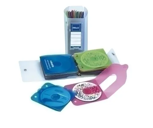 PORTA-CD BOLSILLO INTEGRAL ARCHIVABLE - Pack de 12 unidades