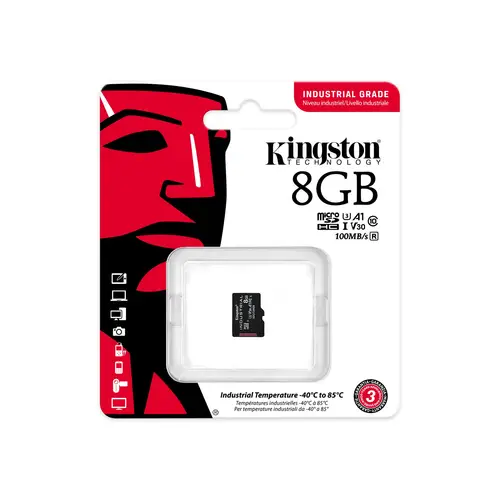 Industrial 8 GB MicroSDHC UHS-I Clase 10 - Imagen 3