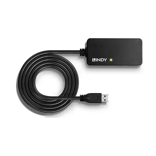 43159 hub de interfaz USB 3.2 Gen 1 (3.1 Gen 1) Type-A 5000 Mbit/s Negro - Imagen 3