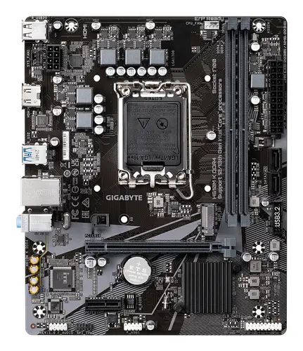 H610M K DDR4 placa base Intel H610 Express LGA 1700 micro ATX - Imagen 2