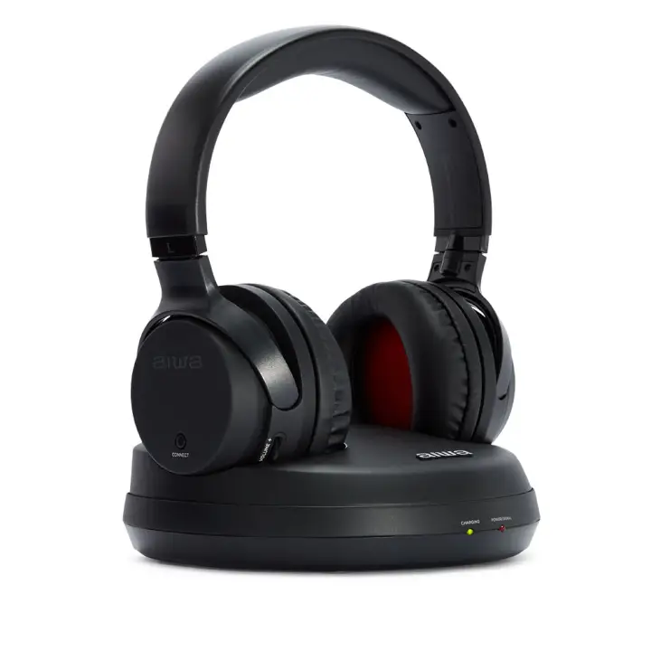 WHF-880 auricular y casco Auriculares Inalámbrico Diadema Música Base de carga Negro