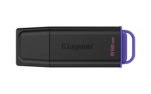 DataTraveler 512GB Portátil USB 3.2 Gen 1 Exodia Negro + Violeta - Imagen 1