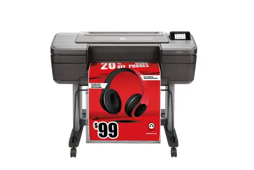 Designjet Impresora Z6dr PostScript de 44 pulgadas con cortadora vertical - Imagen 9