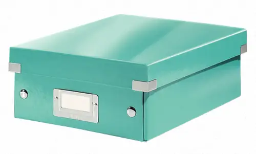 60570051 archivador organizador Cartón, Tablero de fibra Azul - Imagen 1