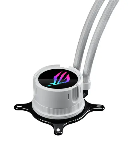ROG Strix LC III 360 ARGB White Edition Procesador Kit de refrigeración líquida 12 cm Blanco - Imagen 6