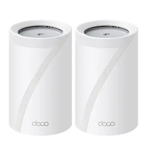 Deco BE65 Pro (2-pack) Tribanda (2.4 GHz / 5 GHz / 6 GHz) Wi-Fi 7 (802.11be) Blanco 3 Interno - Imagen 1