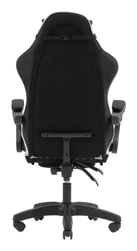 MGC-X Fabric Silla para videojuegos de PC Asiento acolchado Negro, Blanco - Imagen 9