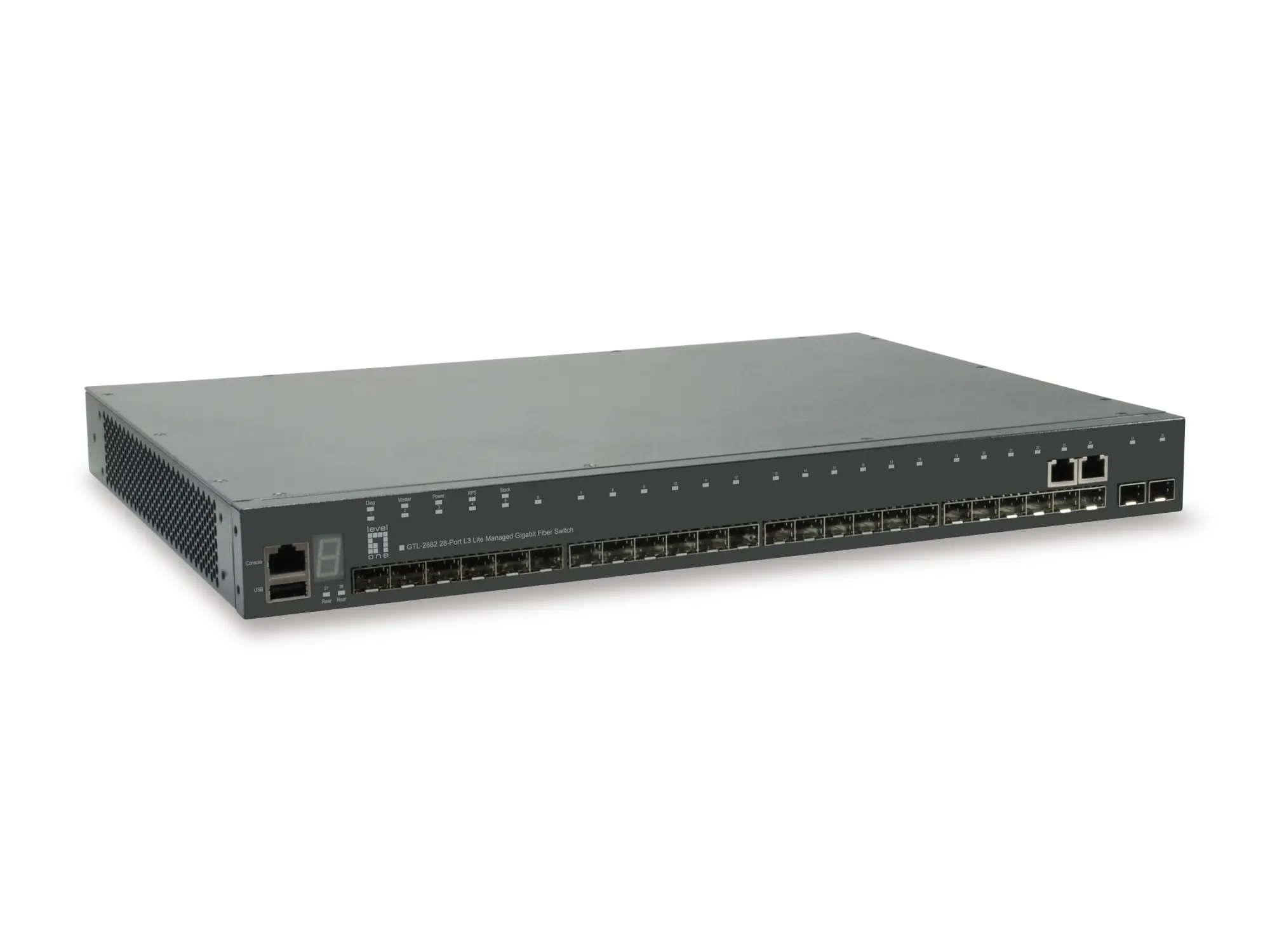 GTL-2882 switch Gestionado L3 Gris