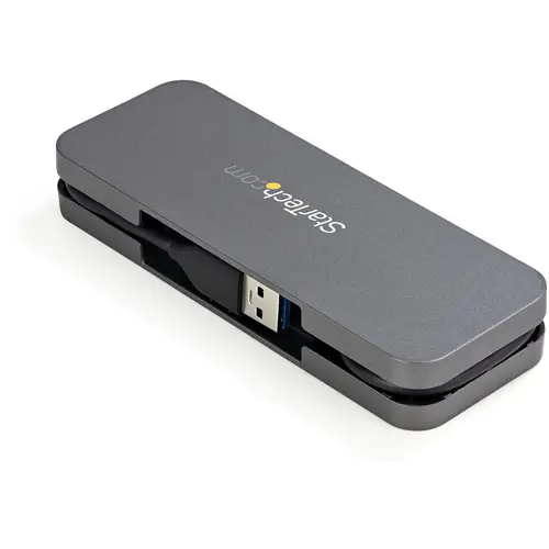 Hub USB 3.0 de 4 Puertos USB-A - Ladrón USB 3.2 Gen 1 SuperSpeed de 5Gbps Portátil Tipo A - Alimentado por el Bus USB - Concentrador USB para Ordenador de Sobremesa o Portátil - Imagen 3