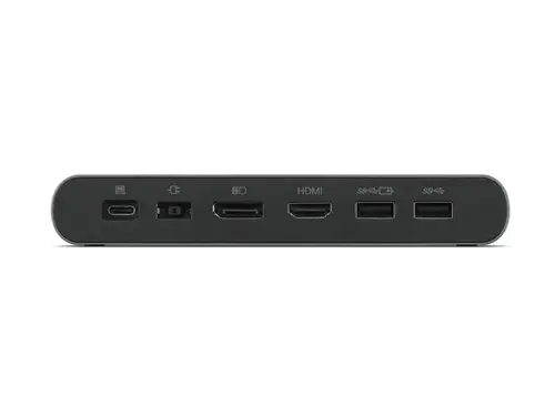 40B30090EU base para portátil y replicador de puertos 2 x USB 3.2 Gen 2 (3.1 Gen 2) Type-C Gris - Imagen 4