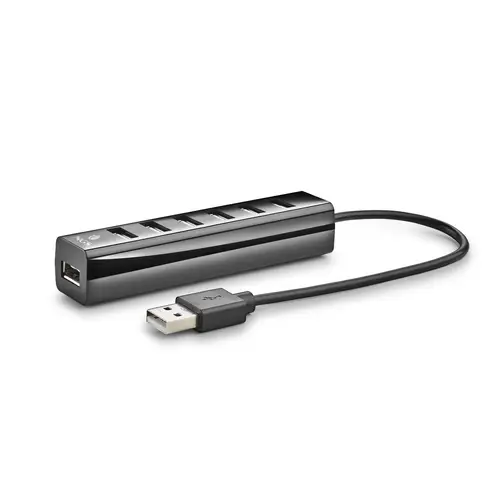IHUB7 TINY USB 2.0 480 Mbit/s Negro - Imagen 4