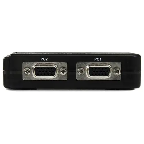 Juego de Conmutador KVM de 2 puertos con todo incluido - USB - Audio y Vídeo VGA - Imagen 3