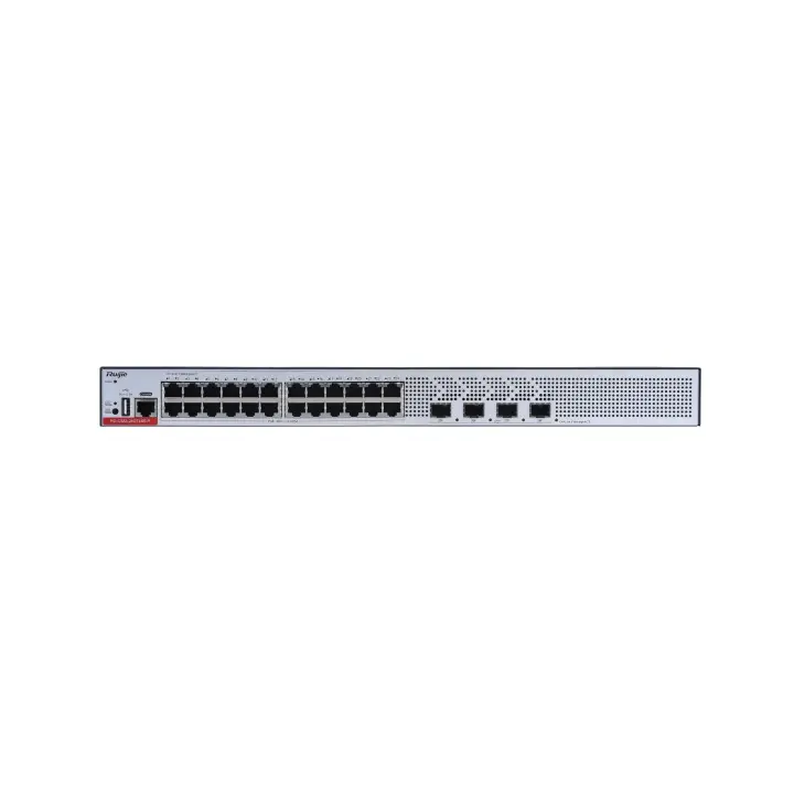 RG-CS83-24GT4XS-P switch Gestionado L3 Gigabit Ethernet (10/100/1000) Energía sobre Ethernet (PoE) 1U Gris