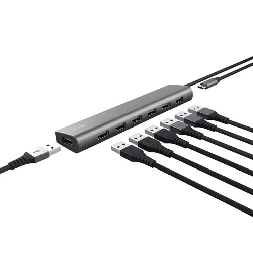 Halyx USB 3.2 Gen 1 (3.1 Gen 1) Type-A 5000 Mbit/s Plata - Imagen 3