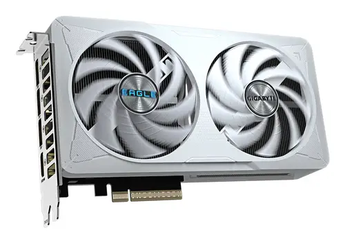 GeForce RTX 5060 EAGLE OC ICE 8G Tarjeta Gráfica - 8GB GDDR7, 128bit, PCI-E 5.0, 2550 MHz Frecuencia del núcleo, 3 x DisplayPort, 1 x HDMI, GV-N5060EAGLEOC ICE-8GD - Imagen 3
