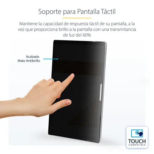 Filtro de Privacidad Táctil de 4 Vías para Orientación Horizontal/Vertical +/-30&deg  Anti Luz Azul (51%) Antirreflejo para Surface Pro 8/9/X de 13 Pulgadas - Imagen 18