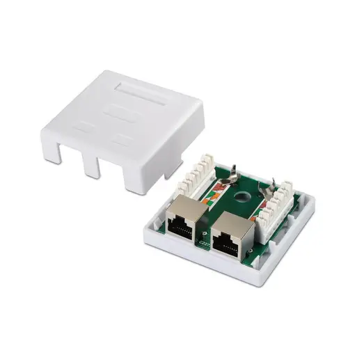 A139-0304 caja de conexiones de red Cat6 Blanco - Imagen 3