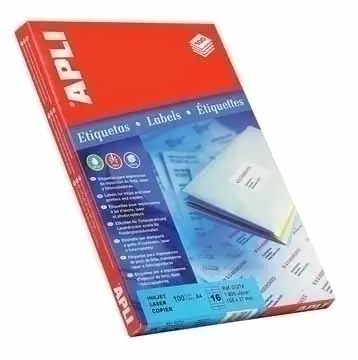Labels 70 x 16.9mm etiqueta autoadhesiva Blanco 5100 pieza(s)