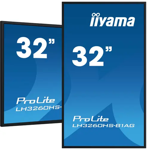 LH3260HS-B1AG pantalla de señalización Pizarra de caballete digital 80 cm (31.5") LED Wifi 500 cd / m² Full HD Negro Procesador incorporado Android 11 24/7 - Imagen 7
