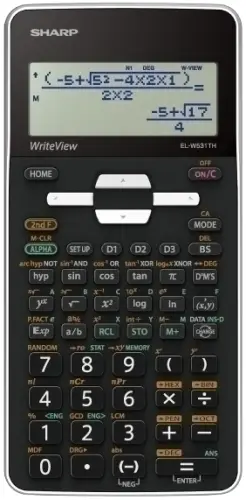 CALCULADORA CTF.SHARP 16 DIG. EL-W531TH